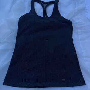 Women's Lululemon Black Racerback Tank Top